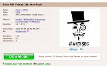 Anonymous lại tấn công nhà thầu quốc phòng