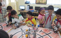 Khám phá lớp học robot của học trò tiểu học