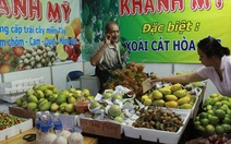 Khai mạc hội chợ trái cây