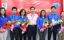 Sáu sinh viên ĐH Tôn  Đức Thắng được kết nạp Đảng