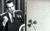 Hé lộ những bức thư tình của tổng thống Nixon