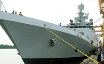 Hai tàu hải quân Ấn Độ thăm Hải Phòng