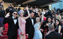 Huy Khánh - Đinh Ngọc Diệp sánh bước trên thảm đỏ Cannes