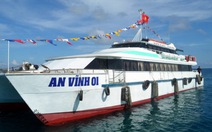 Thêm tàu cao tốc chở khách Lý Sơn - Cảng Sa Kỳ
