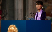 Bà Aung San Suu Kyi nhận giải Nobel Hòa bình