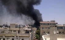 Đánh bom gần trụ sở Bộ Tư pháp Syria
