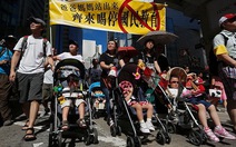 Dân Hong Kong phản ứng kế hoạch giáo dục yêu nước