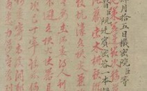 Triển lãm "Ngự phê trên Châu bản triều Nguyễn 1802-1945"