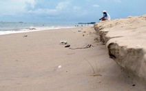 Bãi biển Gio Hải bị xói lở