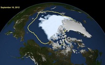 Báo động băng tan ở Bắc cực