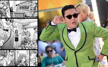 Psy thành nhân vật phản diện trong truyện tranh Nhật
