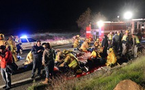 Lại tai nạn xe buýt ở Mỹ, 8 người thiệt mạng