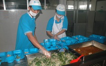 Bếp ăn công nghiệp sạch trong KCX Tân Thuận