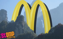 McDonald mở cửa hàng trên núi