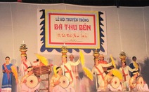 Lễ hội Bà Thu Bồn