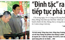 Mừng hụt khi đọc tin bắt  "đinh tặc"