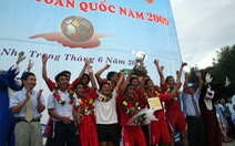 Sanna Khánh Hòa đoạt cúp vô địch Giải bóng đá bãi biển toàn quốc 2009