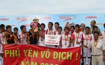 Đội U13 Phú Yên đăng quang ngôi vô địch