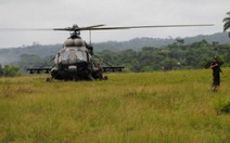 Nicaragua: trực thăng quân sự rơi xuống hồ, 10 người chết