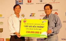 Kết thúc giải Kinh Đô Golf tournament 2006: Tặng 150 triệu đồng cho quĩ "Tiếp sức đến trường"