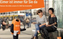 Đức thử nghiệm thùng rác "thông minh"