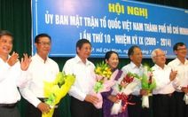 Bà Võ Thị Dung giữ chức chủ tịch Ủy ban MTTQ VN TP.HCM