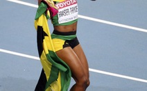 Cô gái cao 1m52 Shelly-Ann Fraser-Pryce giành HCV 100m nữ