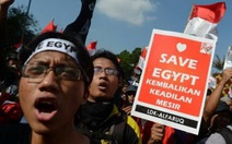 Người Hồi giáo Indonesia và Malaysia biểu tình phản đối bạo lực ở Ai Cập