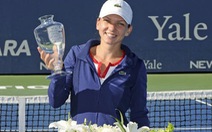 Halep bất ngờ đoạt chức vô địch tại Connecticut