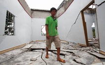 6 nhà dân cạnh Thủy điện Đồng Nai 2 bị sập