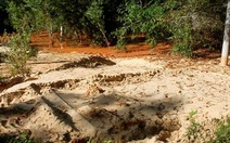 Dân bị thiệt hại do bùn đỏ titan đòi bồi thường 386 triệu đồng