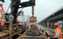Xây dựng cầu Sài Gòn của tuyến metro số 1