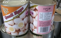 Xuất khẩu trứng chim cút sang Nhật