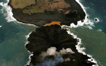 Nhật: Đảo mới do núi lửa phun trào đang "nở" gấp 8 lần