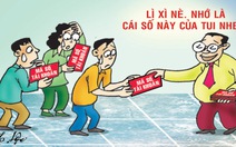 Mặt xị, bóp xì vì lì xì!