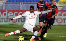 Milan lội ngược dòng thắng may mắn Cagliari