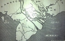 Bản đồ tại khu di tích Vàm Nhựt Tảo sớm được thay thế