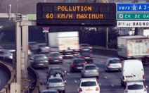 Paris hạn chế xe cộ lưu thông do ô nhiễm