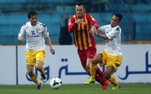 Hà Nội T&T nhận thất bại đầu tiên ở AFC Cup