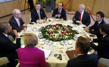 G-7 lo ngại việc Trung Quốc gây căng thẳng trên biển Đông