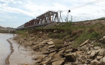 Đường sắt Bắc Nam bị đe dọa nghiệm trọng ở Nghệ An