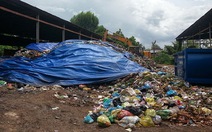 Điểm tập kết rác gây ô nhiễm môi trường