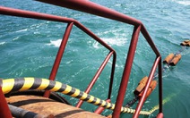Xây dựng tuyến cáp ngầm vượt biển cấp điện cho xã đảo Thạnh An