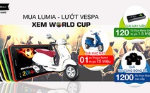 Mua Lumia Nokia, vừa được trúng Vespa vừa được tặng xăng