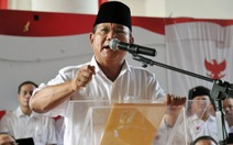 Ứng viên tổng thống Indonesia rút lui trước giờ công bố kết quả