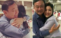 Bà Yingluck hát mừng sinh nhật anh trai Thaksin