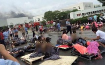 Nổ nhà máy Trung Quốc, 65 người chết