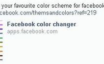 Cẩn trọng ứng dụng "đổi màu Facebook"