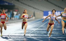Vũ Thị Hương chỉ xếp thứ 5 chung kết 100m nữ