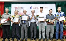 6 tác giả đoạt giải thưởng văn học Hà Nội 2014